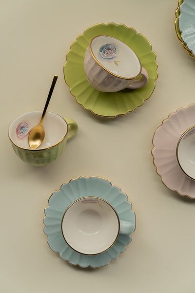 Cups & Saucers (Set Of 6)