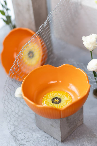 poppy serving bowl