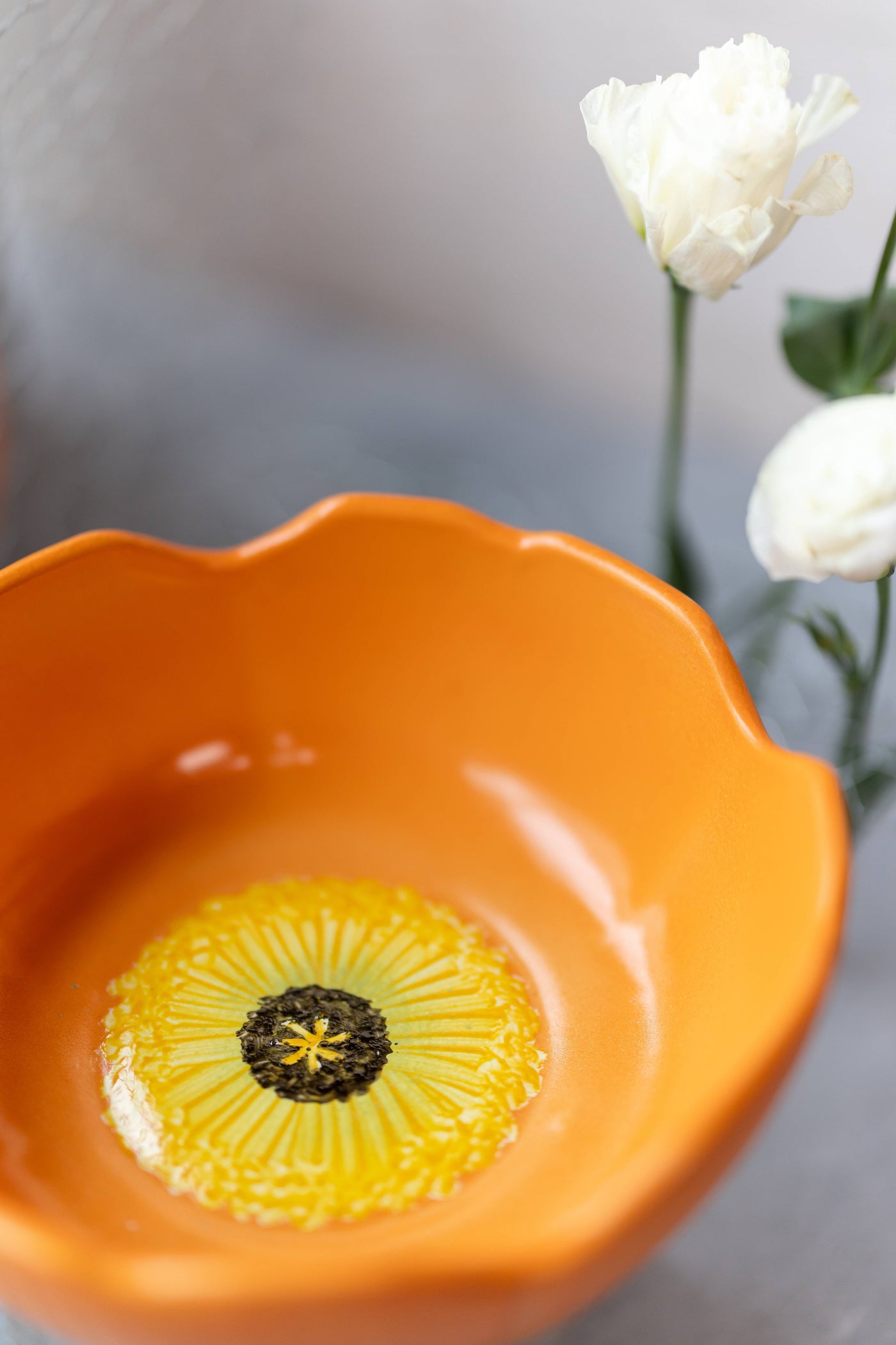 poppy serving bowl