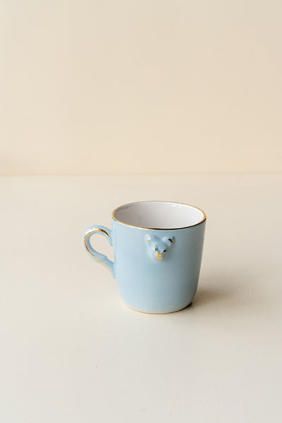 teddy breakfast set (set of 3) blue