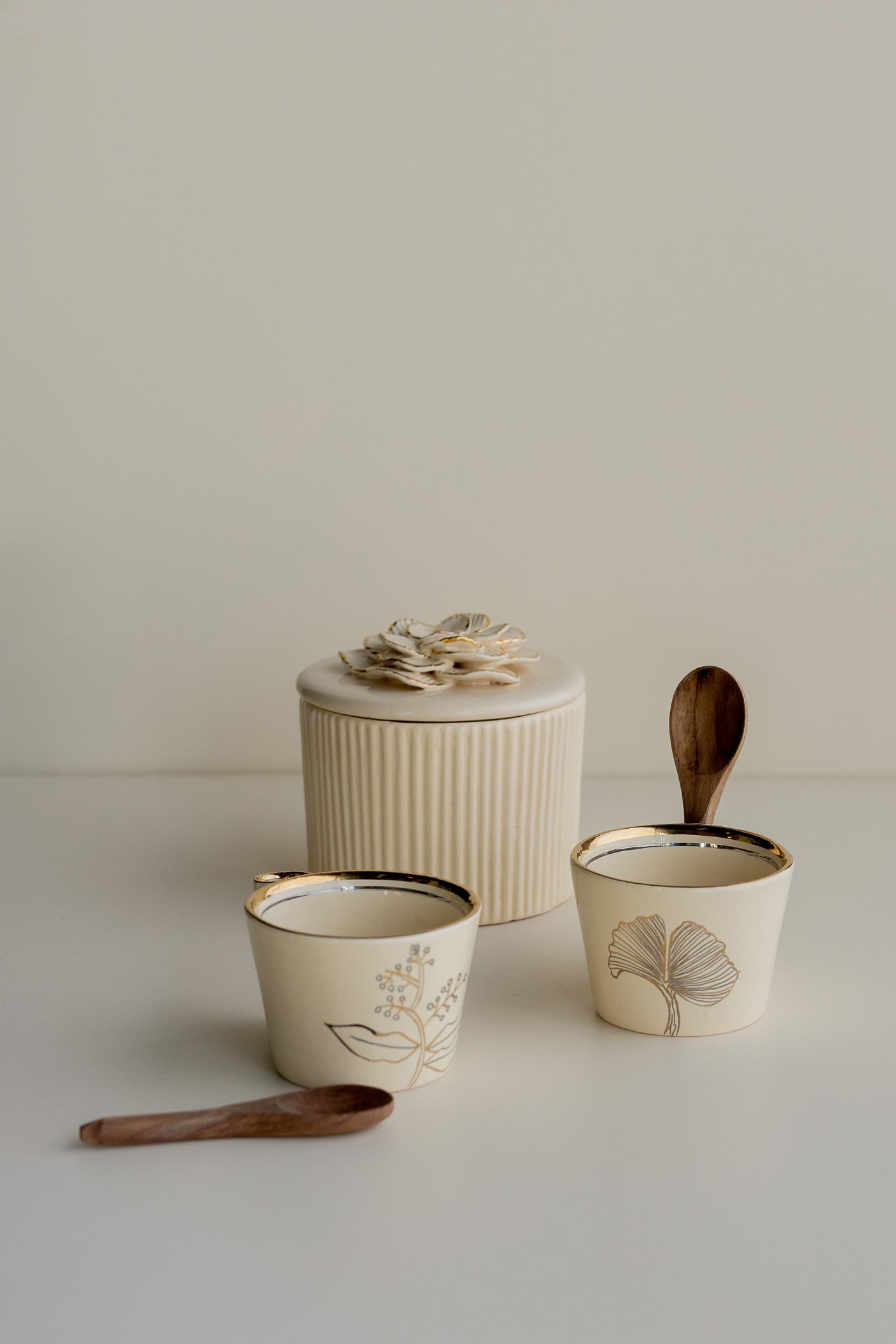 Wildflower Ivory Bowl (Set Of 4)